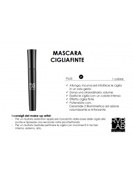MASCARA CIGLIAFINTE RVB LAB